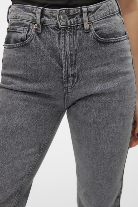 Vero Moda grijze dames jeans | Close up