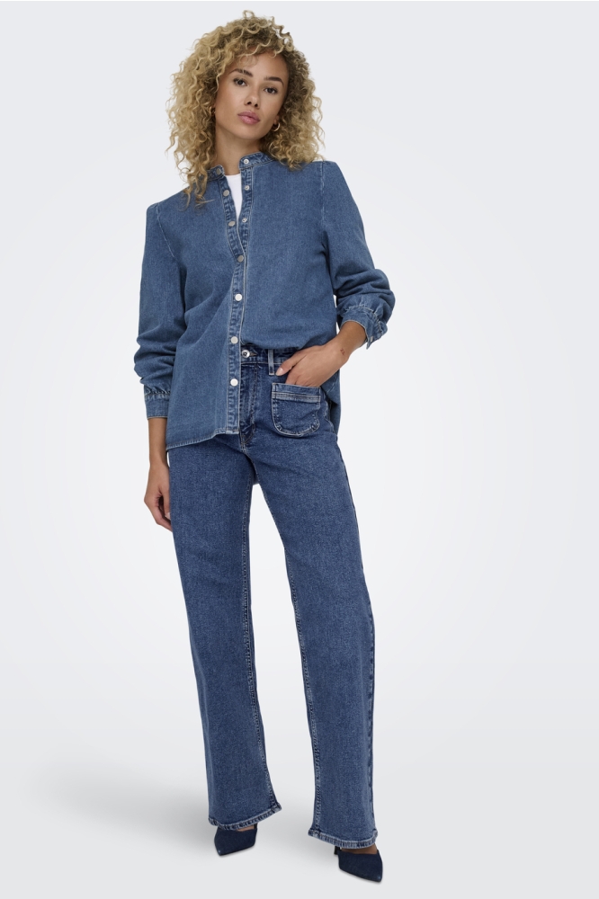 Only blauwe dames jeans | Model