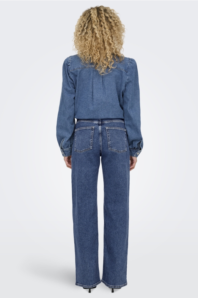 Only blauwe dames jeans | Model