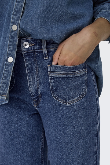 Only blauwe dames jeans | Close up