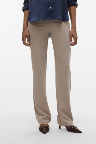 Vero Moda vmzamira mw slim straight pant noos Taupe