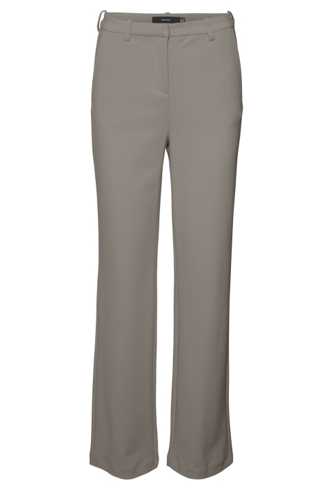 Vero Moda taupe dames broek | Vooraanzicht