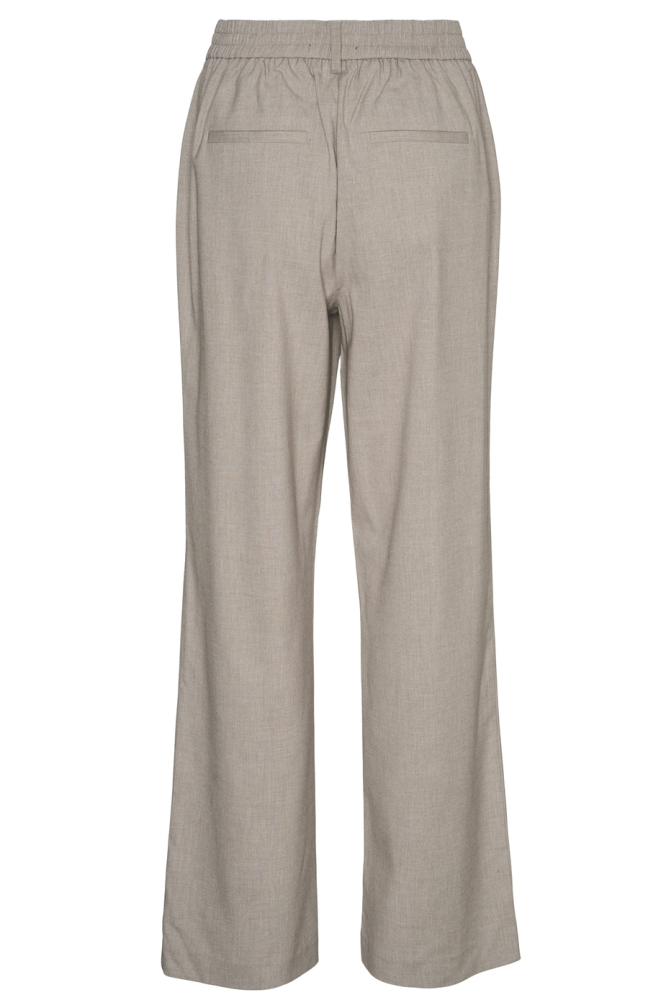 Vero Moda beige dames broek | Achteraanzicht