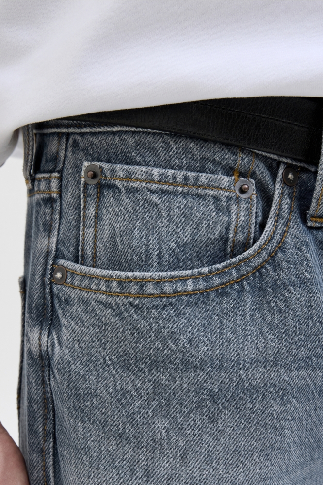 Jack & Jones blauwe heren jeans | Close up
