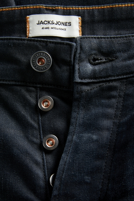 Jack & Jones blauwe heren jeans | Close up