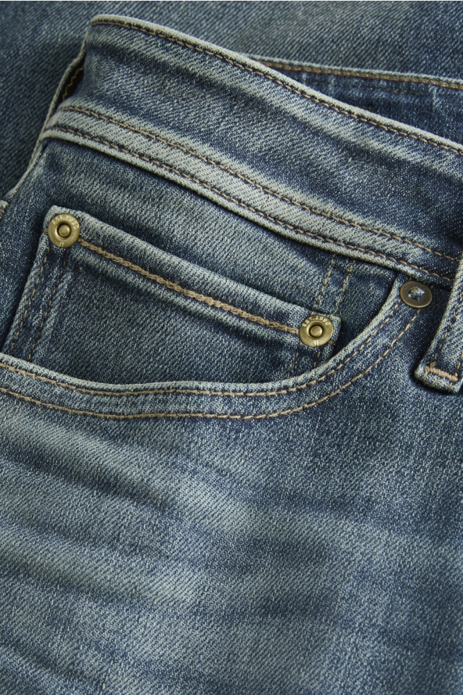Jack & Jones blauwe heren jeans | Close up