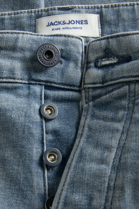 Jack & Jones blauwe heren jeans | Close up