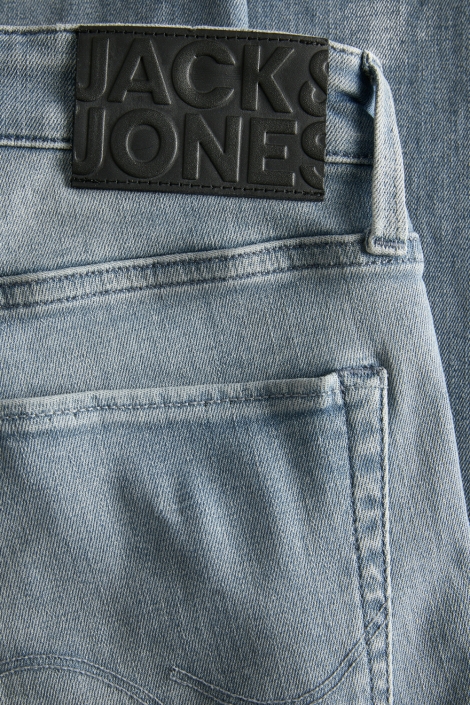 Jack & Jones blauwe heren jeans | Model vooraanzicht