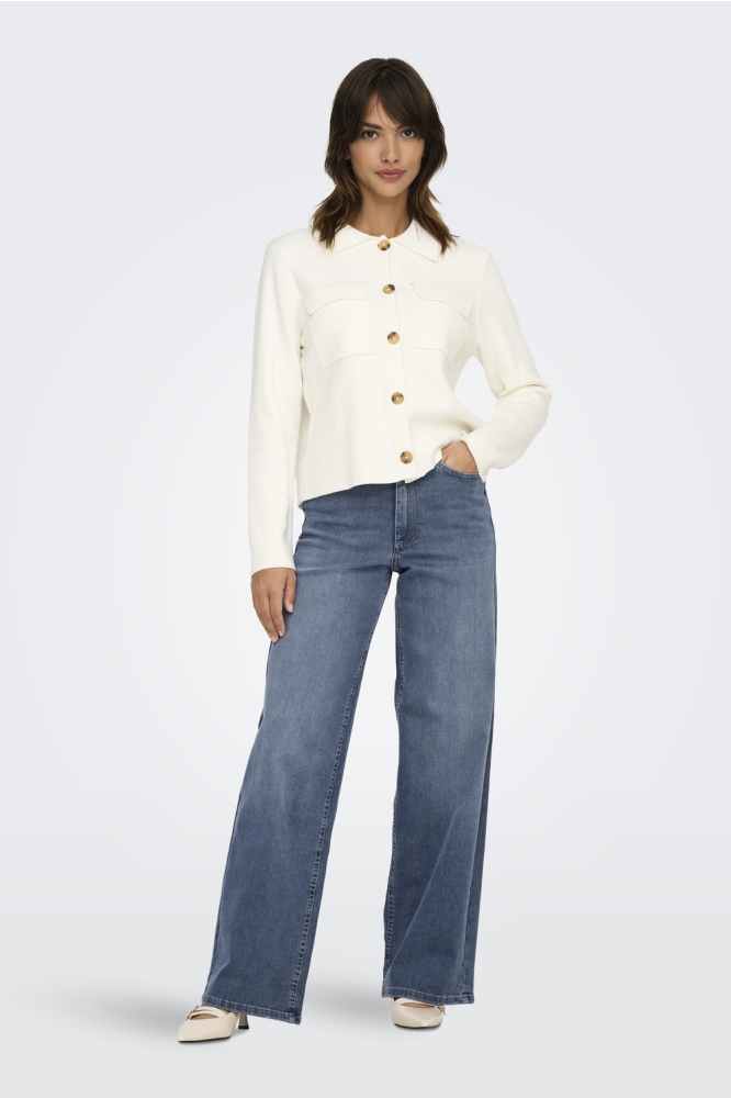 Only blauwe dames jeans | Model