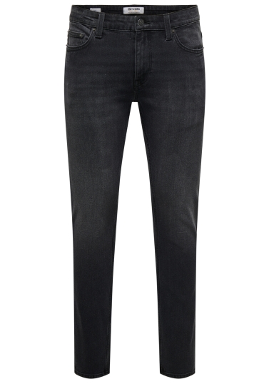 Only & Sons Jeans ONSLOOM SLIM WB 2534 PIM DNM NOOS 22032534 WASHED BLACK