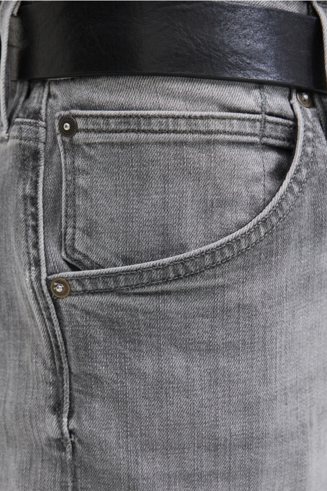 Jack & Jones zwarte heren jeans | Close up