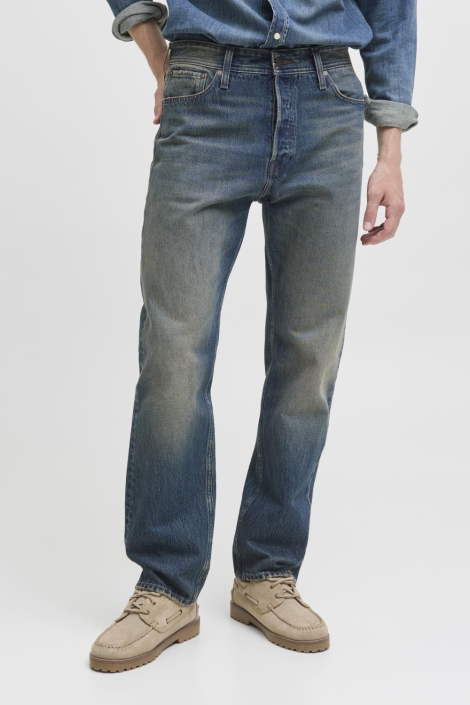 Jack & Jones blauwe heren jeans | Vooraanzicht