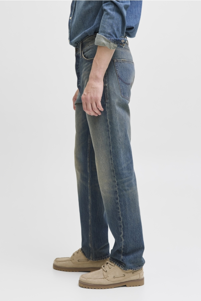Jack & Jones blauwe heren jeans | Zijaanzicht