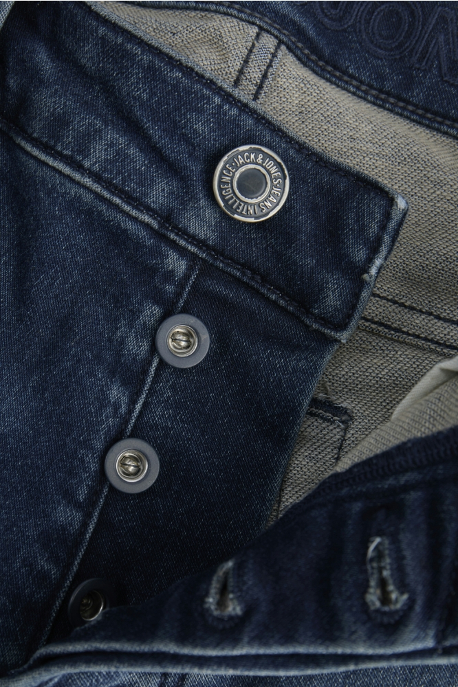 Jack & Jones blauwe heren jeans | Close up
