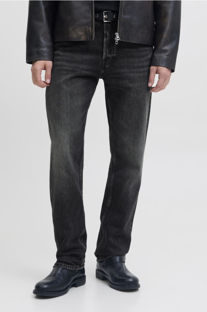 Jack & Jones grijze heren jeans | Model vooraanzicht
