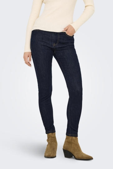 Jacqueline de Yong Jeans JDYFINA MW SK ANKLE JNS RINSEWA DNM 15354211 Dark Blue Denim/RINSE DARK