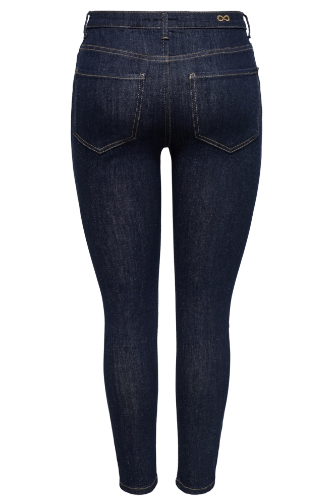 Jacqueline de Yong blauwe dames jeans | Achteraanzicht