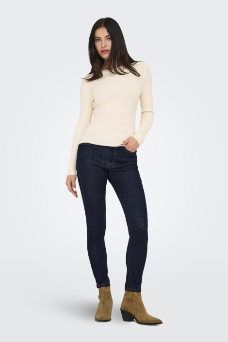 Jacqueline de Yong blauwe dames jeans | Model