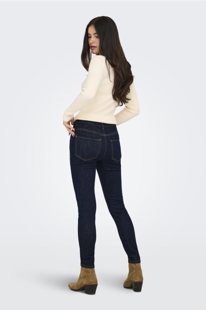 Jacqueline de Yong blauwe dames jeans | Model