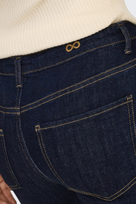 Jacqueline de Yong blauwe dames jeans | Kleurstaal