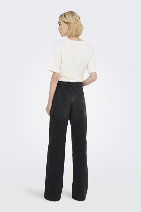 Jacqueline de Yong zwarte dames jeans | Model