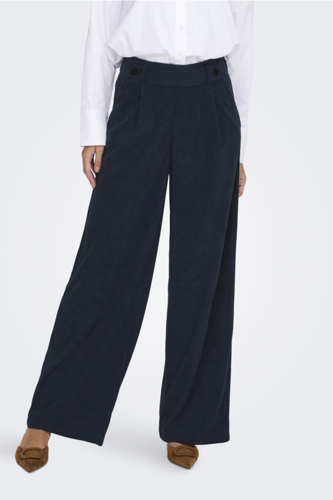 Jacqueline de Yong blauwe dames broek | Model