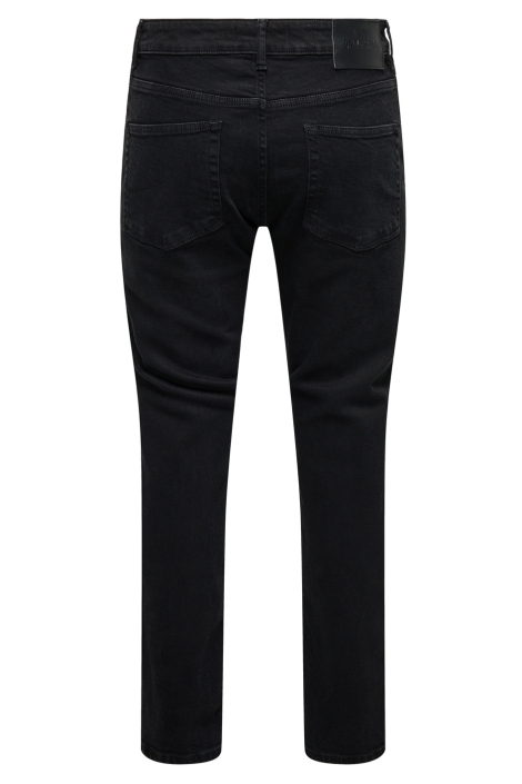 Only & Sons zwarte heren jeans | Achteraanzicht