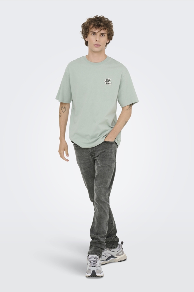 Only & Sons grijze heren jeans | Model