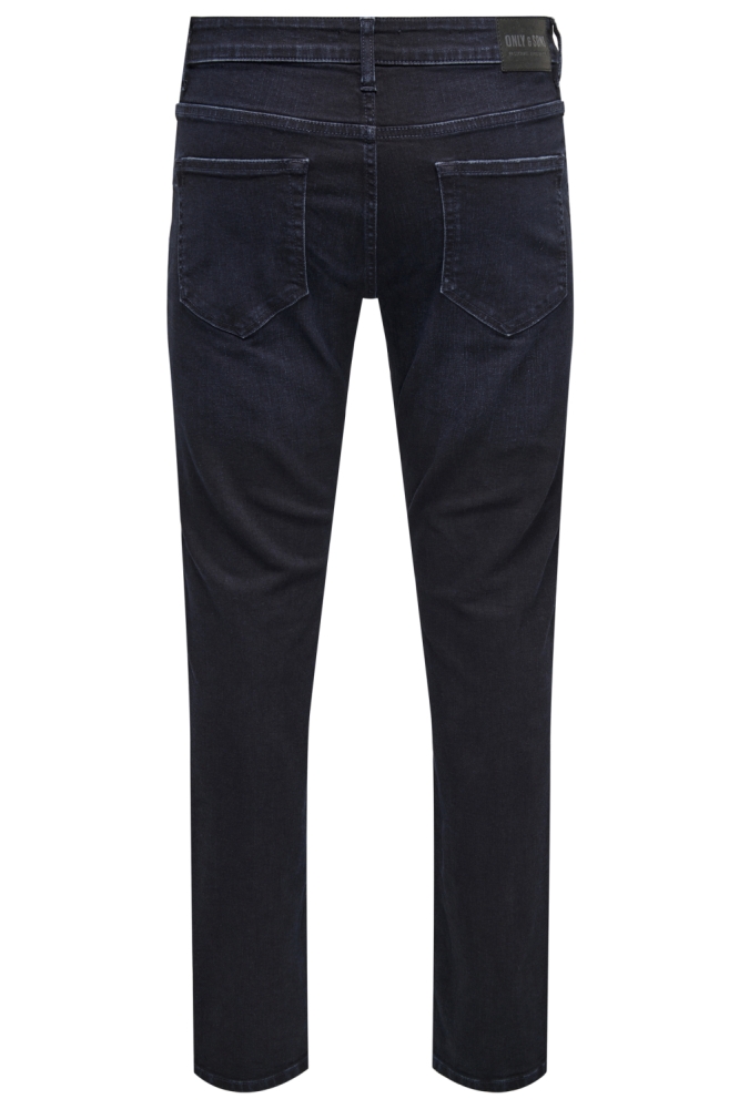 Only & Sons blauwe heren jeans | Achteraanzicht