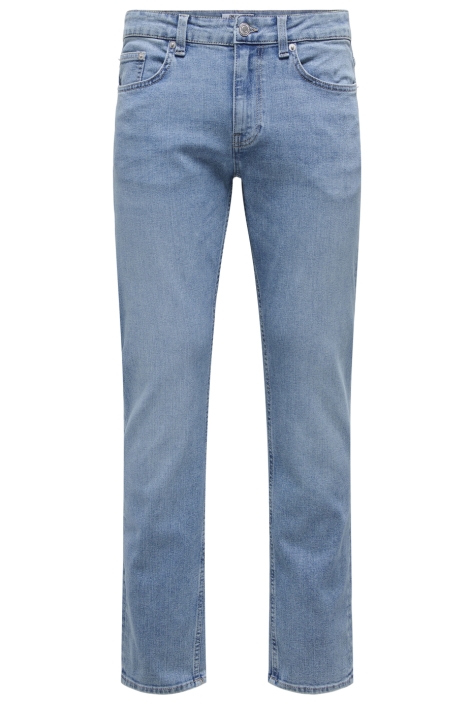 Only & Sons blauwe heren jeans | Vooraanzicht