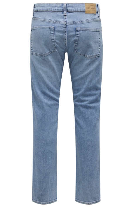 Only & Sons blauwe heren jeans | Achteraanzicht