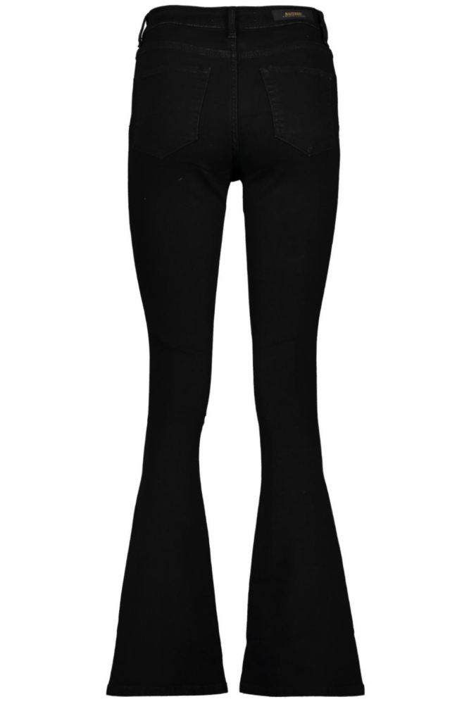 Raizzed zwarte dames jeans | Achteraanzicht