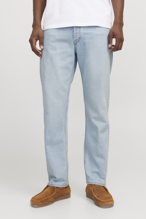 Jack & Jones blauwe heren jeans | Model vooraanzicht