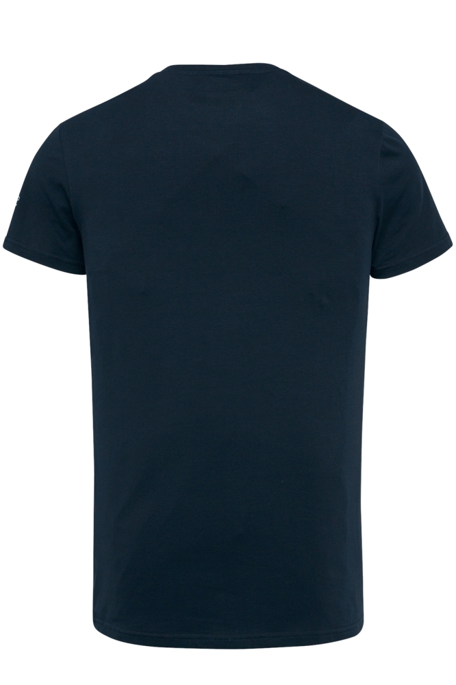 PME legend blauwe heren t-shirt | Achteraanzicht