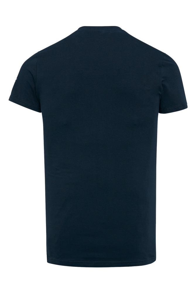 PME legend blauwe heren t-shirt | Achteraanzicht
