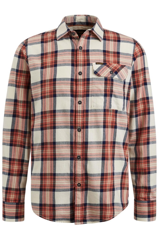 PME legend rode heren overhemd | Vooraanzicht