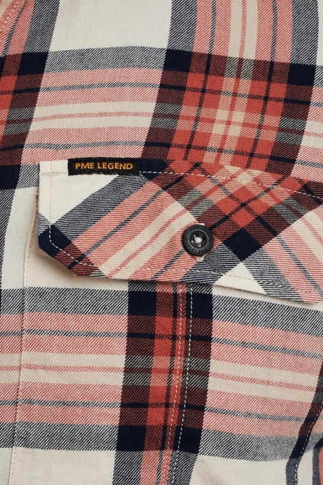 PME legend rode heren overhemd | Kleurstaal