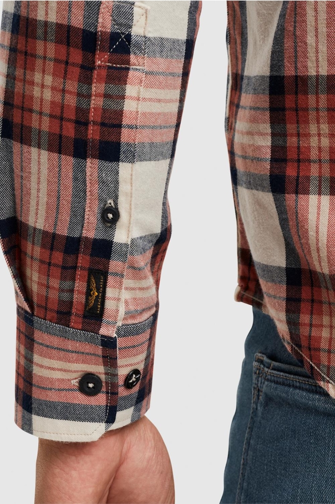 PME legend beige heren overhemd | Unique Selling Point