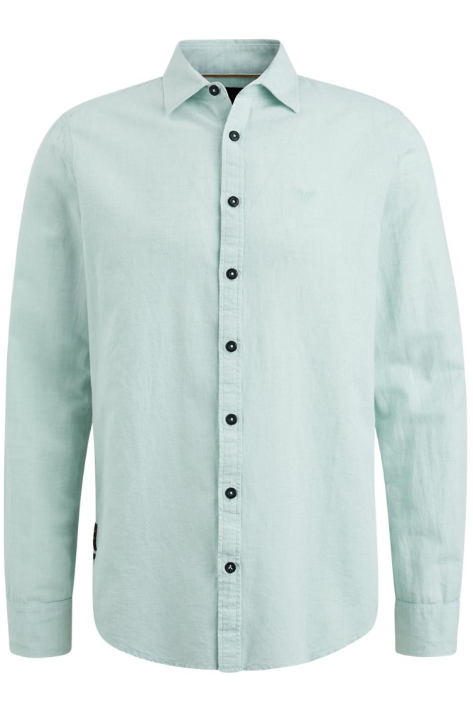 PME legend groene heren overhemd | Vooraanzicht