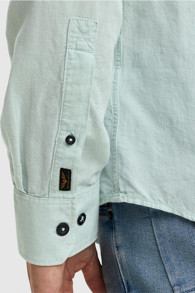 PME legend groene heren overhemd | Unique Selling Point