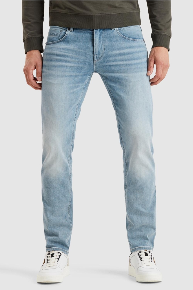 PME legend blauwe heren jeans | Model vooraanzicht