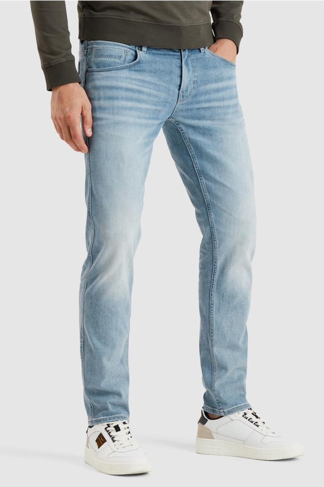 PME legend blauwe heren jeans | Model zijaanzicht