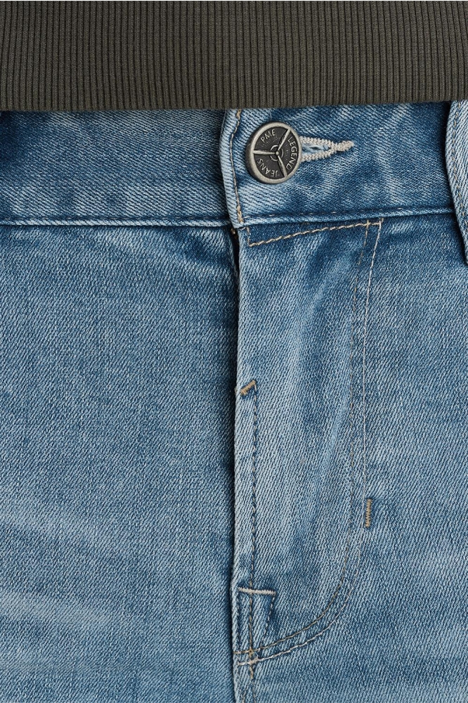 PME legend blauwe heren jeans | Close up