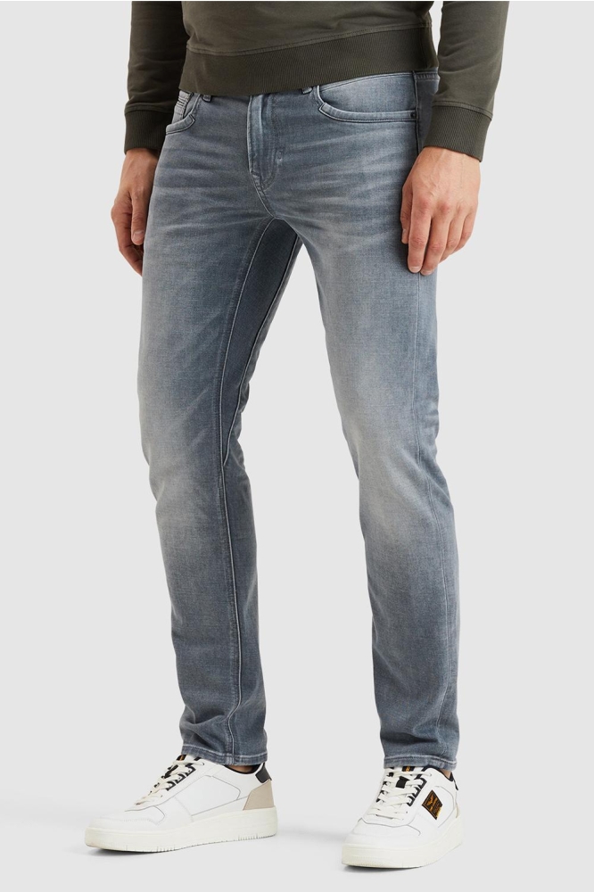 PME legend grijze heren jeans | Model zijaanzicht