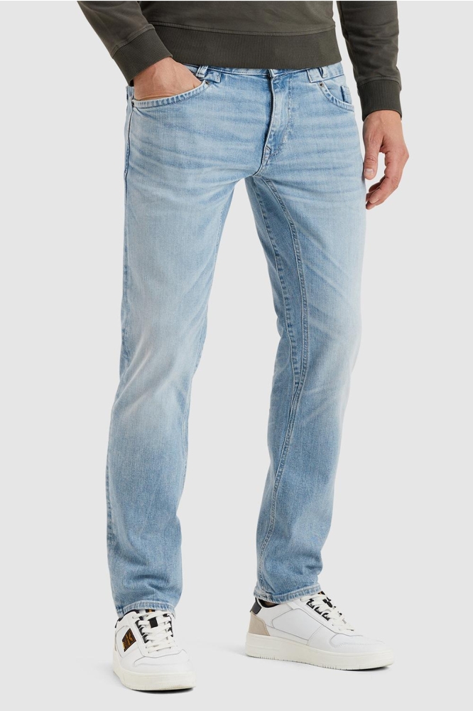 PME legend blauwe heren jeans | Model zijaanzicht