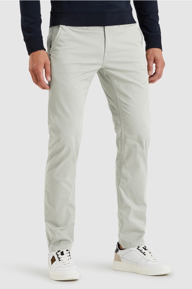 PME legend beige heren broek | Model zijaanzicht