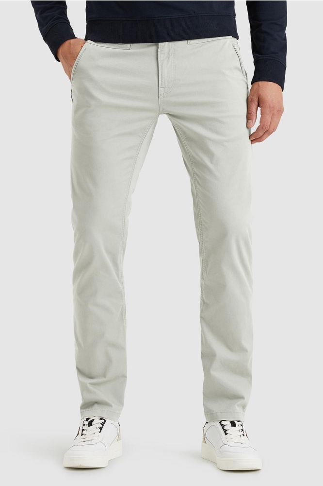 PME legend beige heren broek | Model vooraanzicht