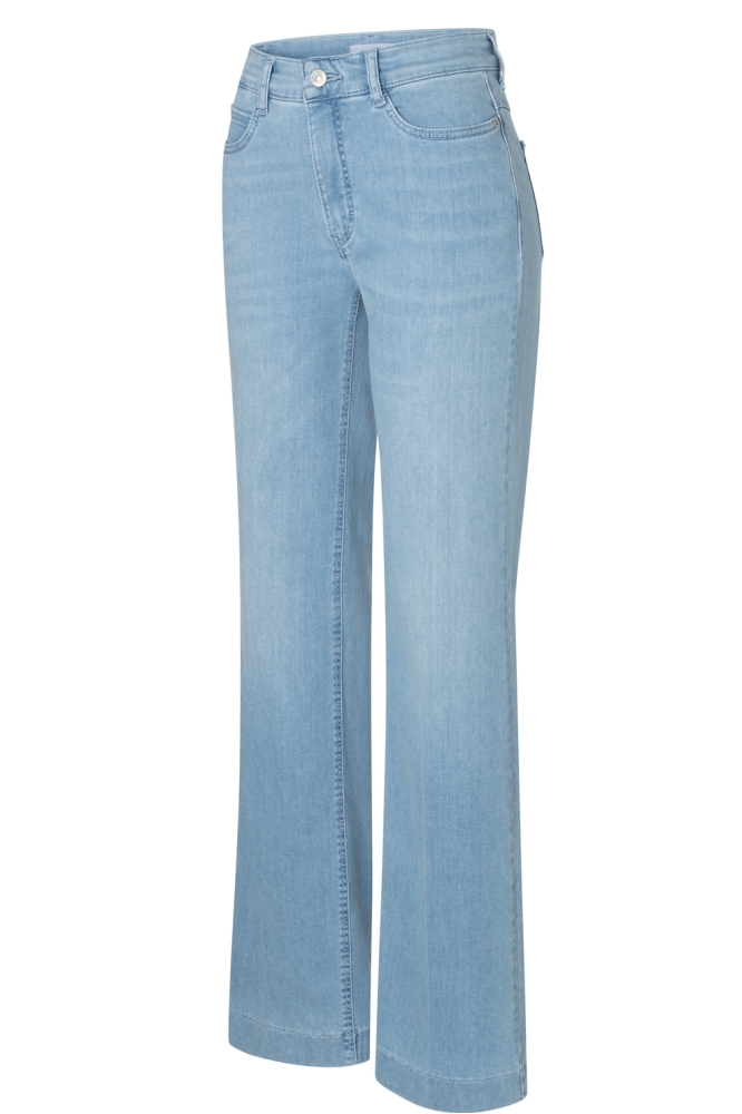 Mac blauwe dames jeans | Zijaanzicht