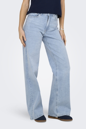 Jacqueline de Yong JDYFELINA-FINA HW WIDE JNS LBD DNM 15346745 LIGHT BLUE DENIM