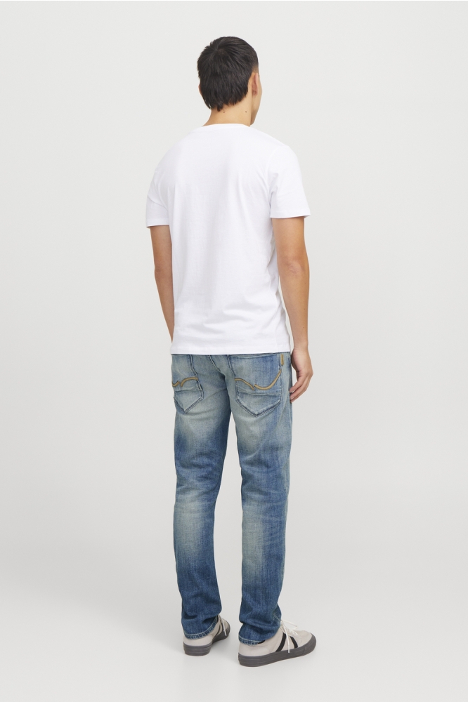 Jack & Jones blauwe heren jeans | Model achteraanzicht